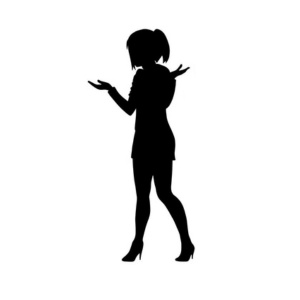 クリップアート/人物シルエット20点セット|感情・ポーズ豊富|同人誌・漫画・配信サムネに使える万能素材集