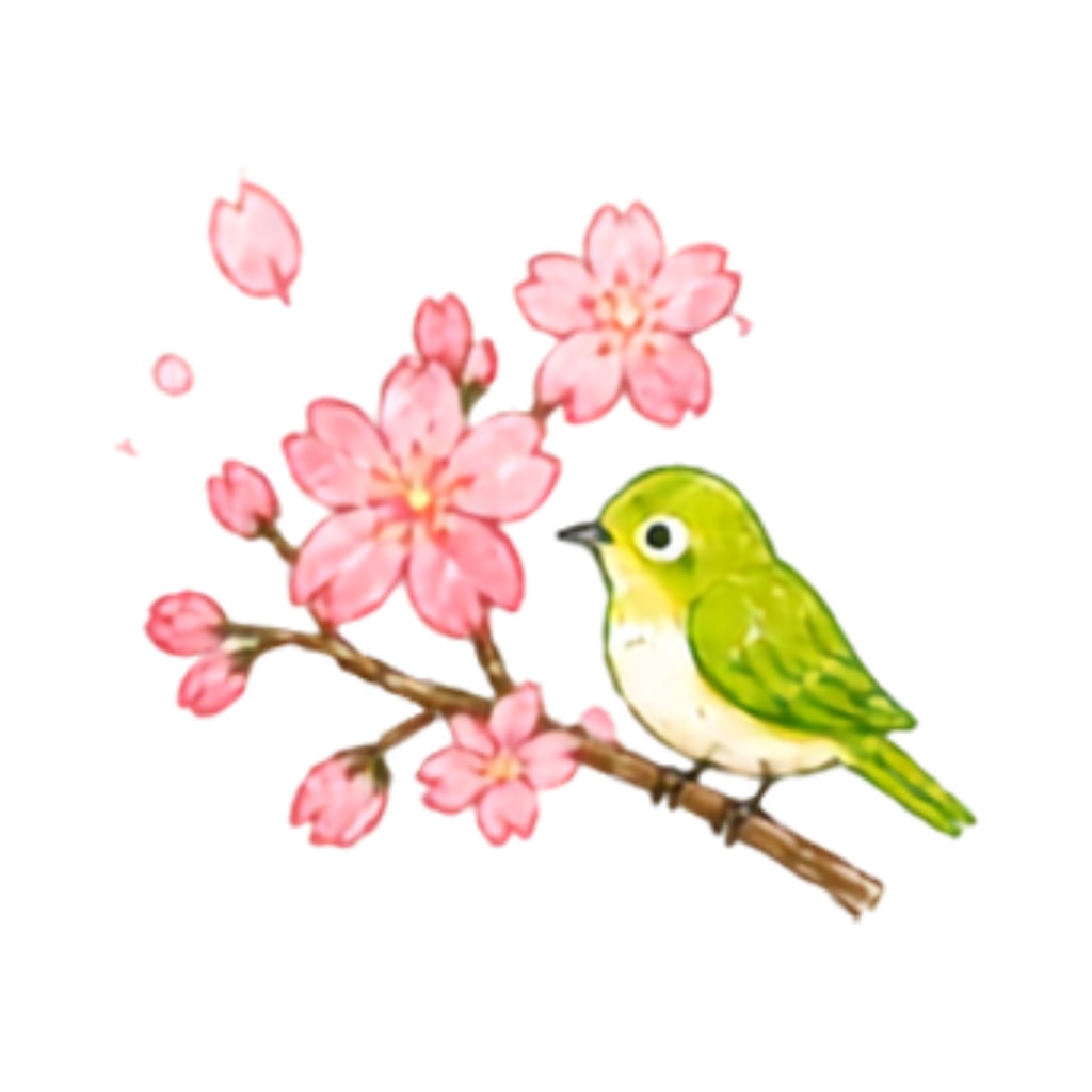 【日本の春イラスト素材】20点セット|背景透過|PNG|クリップアート|20 Japanese Spring Clipart PNGs|Colorful, Cute & Pop|Transparent Background