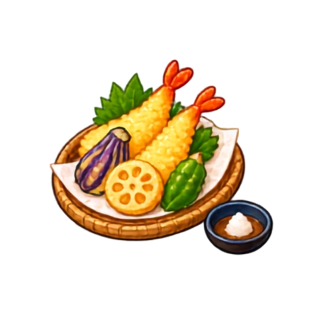 【日本の食べ物イラスト素材】25点セット|背景透過|PNG|クリップアート|25 Japanese Food Clipart PNGs|Colorful, Cute & Pop|Transparent Background