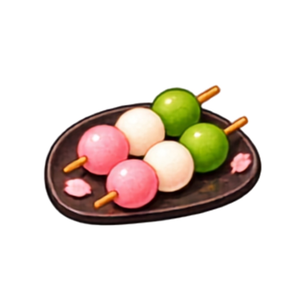 【日本の食べ物イラスト素材】25点セット|背景透過|PNG|クリップアート|25 Japanese Food Clipart PNGs|Colorful, Cute & Pop|Transparent Background