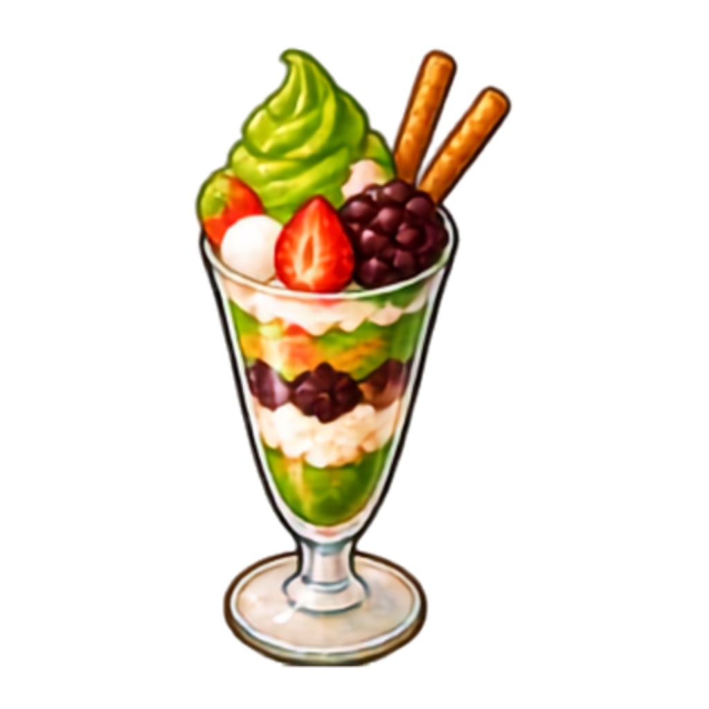 【日本の食べ物イラスト素材】25点セット|背景透過|PNG|クリップアート|25 Japanese Food Clipart PNGs|Colorful, Cute & Pop|Transparent Background