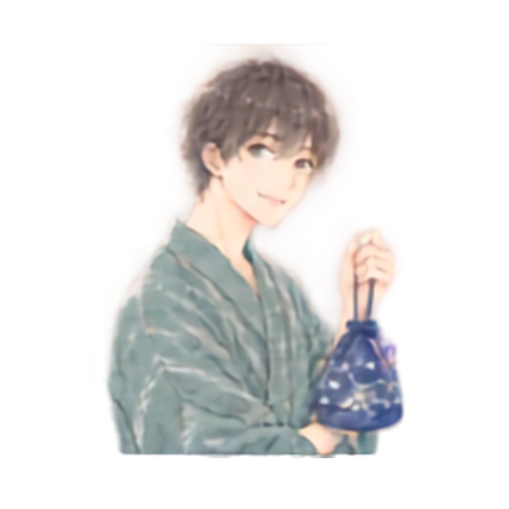 【浴衣の男女イラスト素材】39点セット|背景透過|PNG|クリップアート|淡い色合い・ふんわり和風|同人誌・創作向け|Cute Yukata Clipart – 39 Japanese Summer Illustrations | Soft & Pastel | Transparent PNG