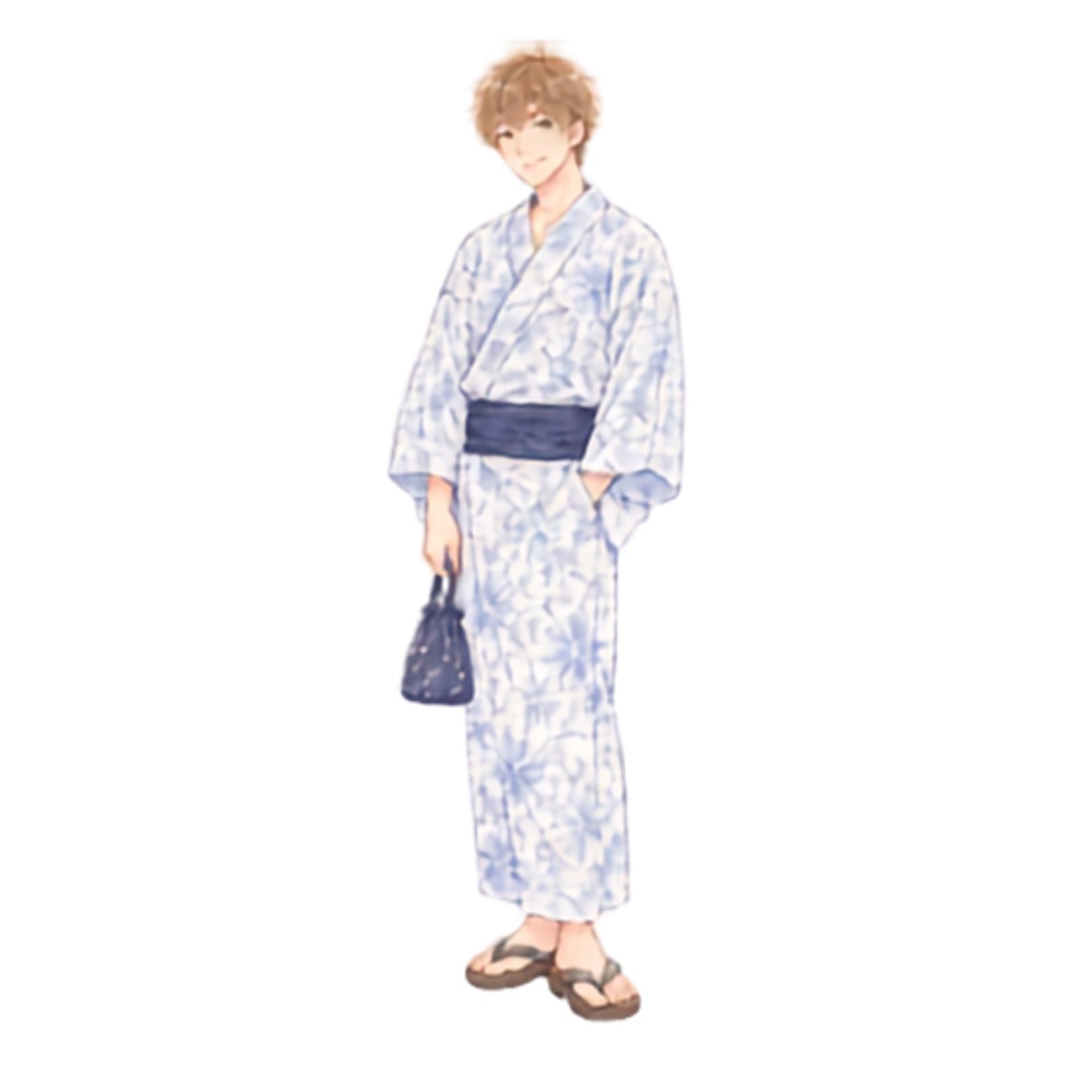 【浴衣の男女イラスト素材】39点セット|背景透過|PNG|クリップアート|淡い色合い・ふんわり和風|同人誌・創作向け|Cute Yukata Clipart – 39 Japanese Summer Illustrations | Soft & Pastel | Transparent PNG