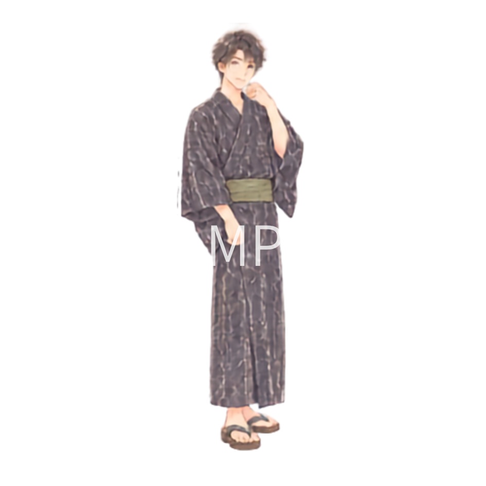 【浴衣の男女イラスト素材】39点セット|背景透過|PNG|クリップアート|淡い色合い・ふんわり和風|同人誌・創作向け|Cute Yukata Clipart – 39 Japanese Summer Illustrations | Soft & Pastel | Transparent PNG