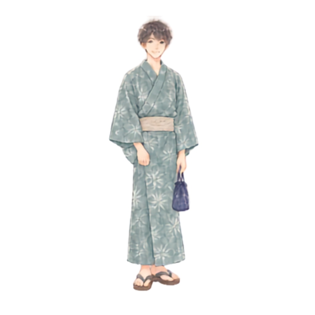 【浴衣の男女イラスト素材】39点セット|背景透過|PNG|クリップアート|淡い色合い・ふんわり和風|同人誌・創作向け|Cute Yukata Clipart – 39 Japanese Summer Illustrations | Soft & Pastel | Transparent PNG