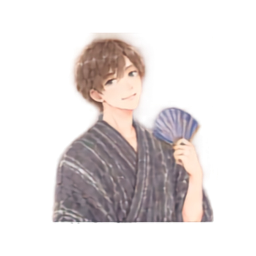 【浴衣の男女イラスト素材】39点セット|背景透過|PNG|クリップアート|淡い色合い・ふんわり和風|同人誌・創作向け|Cute Yukata Clipart – 39 Japanese Summer Illustrations | Soft & Pastel | Transparent PNG
