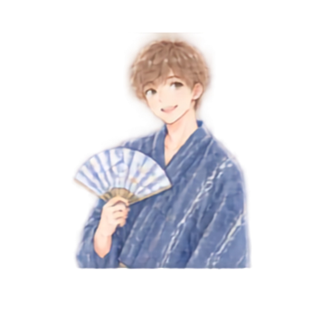【浴衣の男女イラスト素材】39点セット|背景透過|PNG|クリップアート|淡い色合い・ふんわり和風|同人誌・創作向け|Cute Yukata Clipart – 39 Japanese Summer Illustrations | Soft & Pastel | Transparent PNG