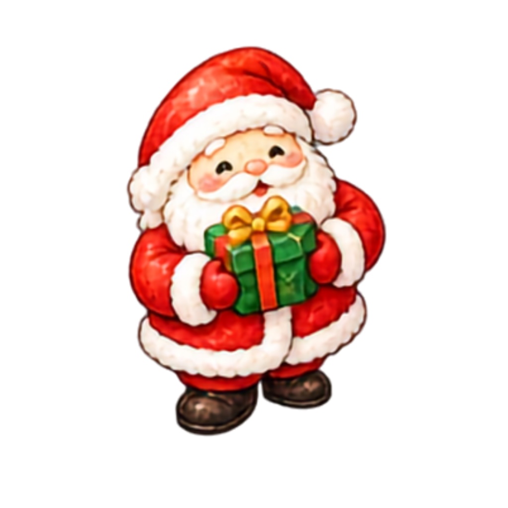 【クリスマスイラスト素材】25点セット|背景透過|PNG|クリップアート|ほっこり可愛い|手描き風|水彩風|Christmas Clipart Collection – 25 Cute Hand-Drawn & Watercolor Christmas Illustrations | PNG Transparent Background