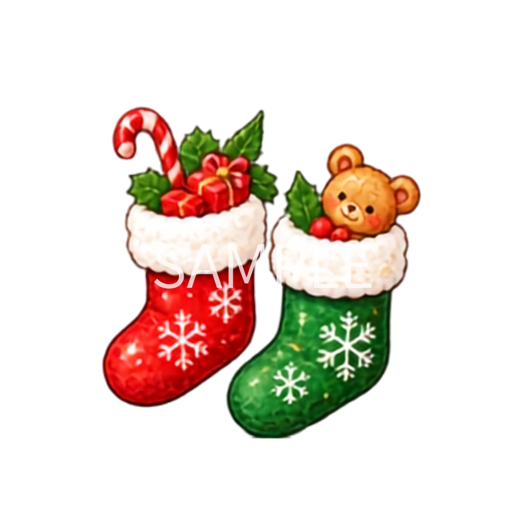 【クリスマスイラスト素材】25点セット|背景透過|PNG|クリップアート|ほっこり可愛い|手描き風|水彩風|Christmas Clipart Collection – 25 Cute Hand-Drawn & Watercolor Christmas Illustrations | PNG Transparent Background