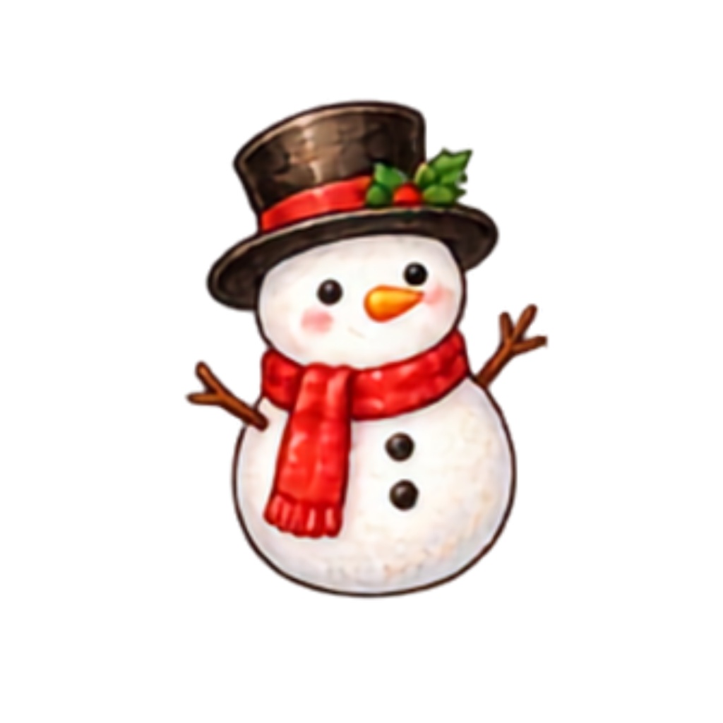 【クリスマスイラスト素材】25点セット|背景透過|PNG|クリップアート|ほっこり可愛い|手描き風|水彩風|Christmas Clipart Collection – 25 Cute Hand-Drawn & Watercolor Christmas Illustrations | PNG Transparent Background