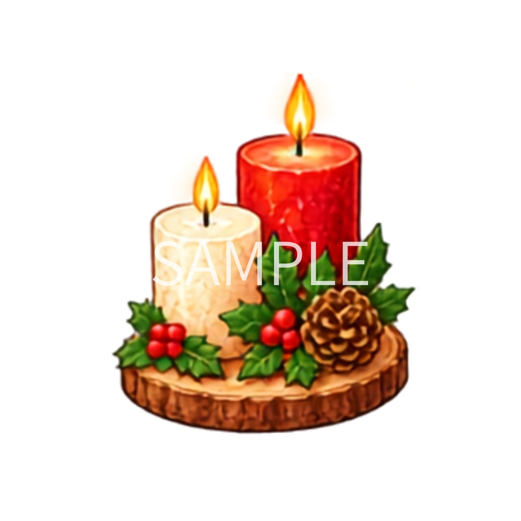 【クリスマスイラスト素材】25点セット|背景透過|PNG|クリップアート|ほっこり可愛い|手描き風|水彩風|Christmas Clipart Collection – 25 Cute Hand-Drawn & Watercolor Christmas Illustrations | PNG Transparent Background