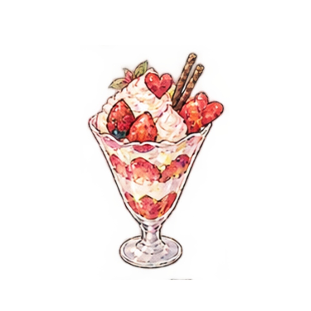 【小物・雑貨・スイーツイラスト素材】30点セット|背景透過|PNG|クリップアート|ゴシック・ロリータ×アンティーク|同人誌・創作向け|Gothic Lolita Antique Clipart Set – 30 Cute Items, Accessories & Sweets PNG
