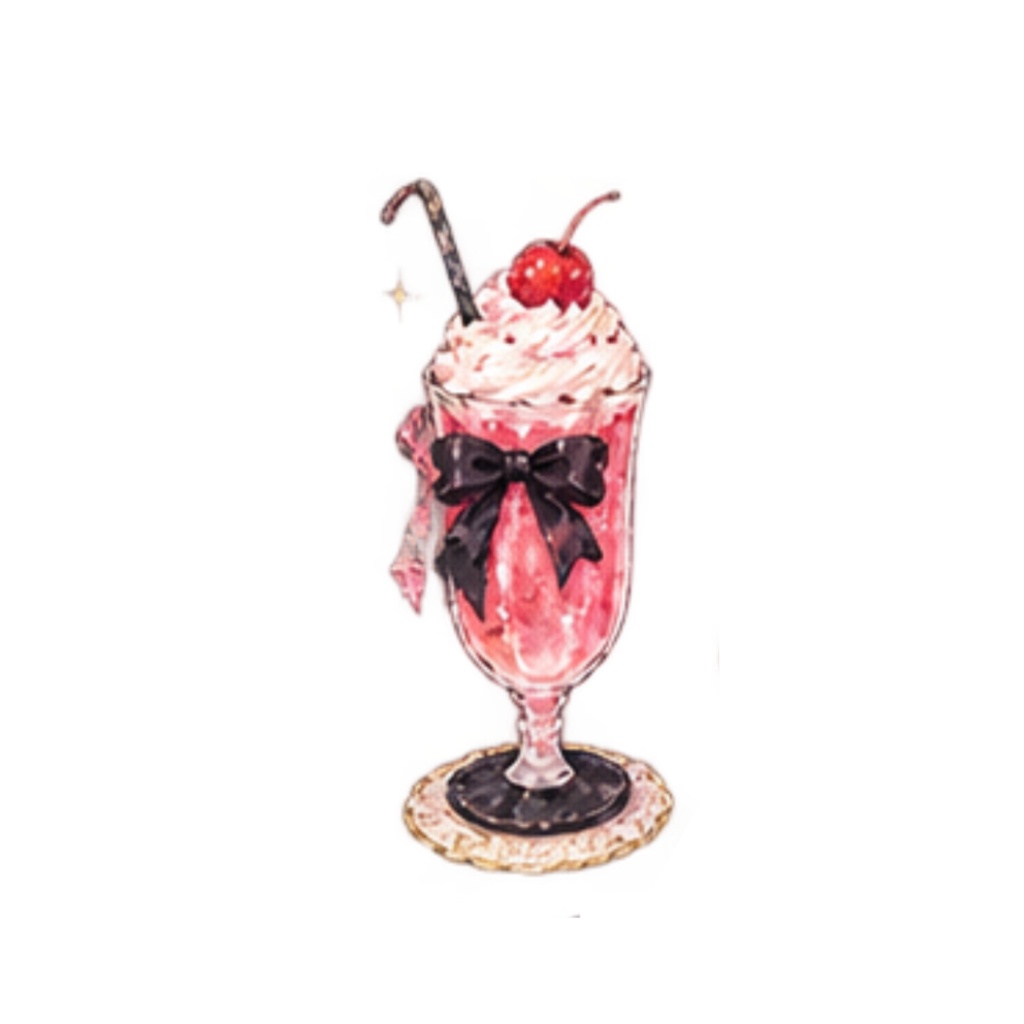 【カフェ&ティータイムイラスト素材】30点セット|背景透過|PNG|クリップアート|Gothic Tea Time|ゴスロリ・アンティーク |同人誌・創作|素材 | Gothic Tea Time | Antique Gothic Café & Tea Time Clip Art – 30 Pieces | For Doujinshi & Creative Works