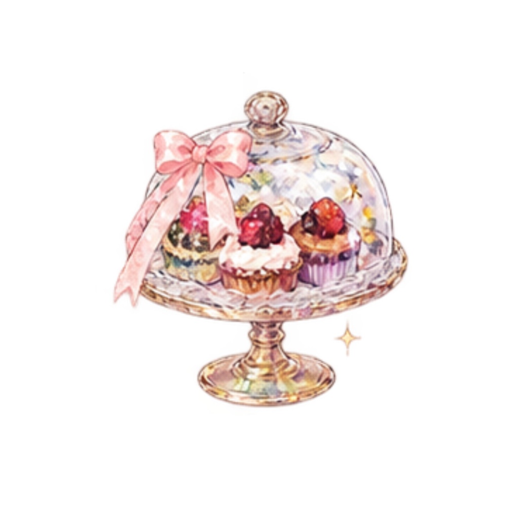 【カフェ&ティータイムイラスト素材】30点セット|背景透過|PNG|クリップアート|Gothic Tea Time|ゴスロリ・アンティーク |同人誌・創作|素材 | Gothic Tea Time | Antique Gothic Café & Tea Time Clip Art – 30 Pieces | For Doujinshi & Creative Works