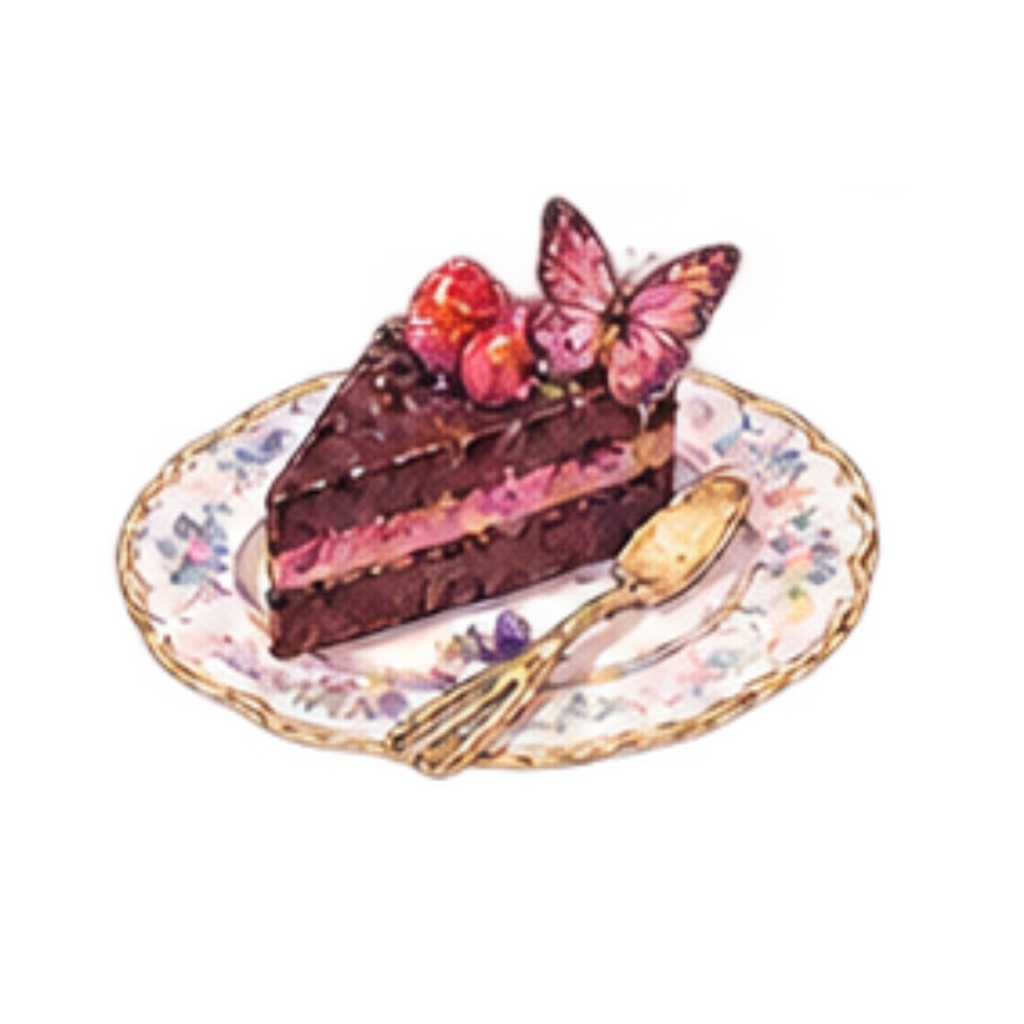 【カフェ&ティータイムイラスト素材】30点セット|背景透過|PNG|クリップアート|Gothic Tea Time|ゴスロリ・アンティーク |同人誌・創作|素材 | Gothic Tea Time | Antique Gothic Café & Tea Time Clip Art – 30 Pieces | For Doujinshi & Creative Works