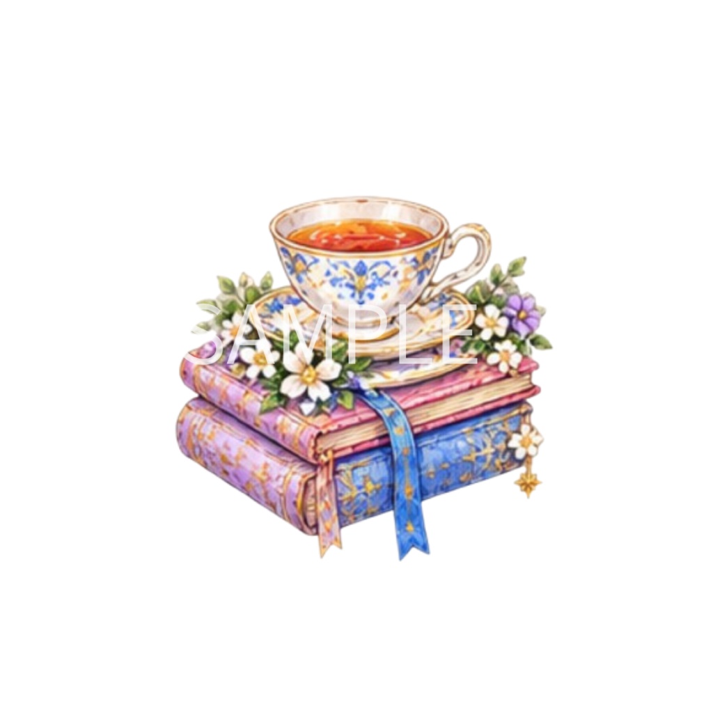 【本・手紙のイラスト素材】26点セット|背景透過|PNG|クリップアート|アンティーク|同人誌・創作素材|Antique Books & Letters Clip Art – 26 PNG Set | Transparent Background