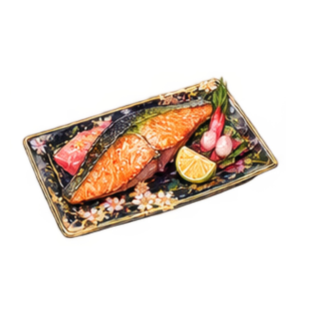 【日本の食イラスト素材】25点セット|背景透過|PNG|クリップアート|和の美食|和風・アンティーク|同人誌・創作向け|Japanese Food Clip Art|25-Piece Set|Japanese Antique Style|Transparent PNG|For Doujinshi & Creative Works
