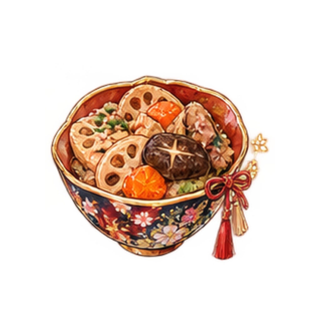 【日本の食イラスト素材】25点セット|背景透過|PNG|クリップアート|和の美食|和風・アンティーク|同人誌・創作向け|Japanese Food Clip Art|25-Piece Set|Japanese Antique Style|Transparent PNG|For Doujinshi & Creative Works