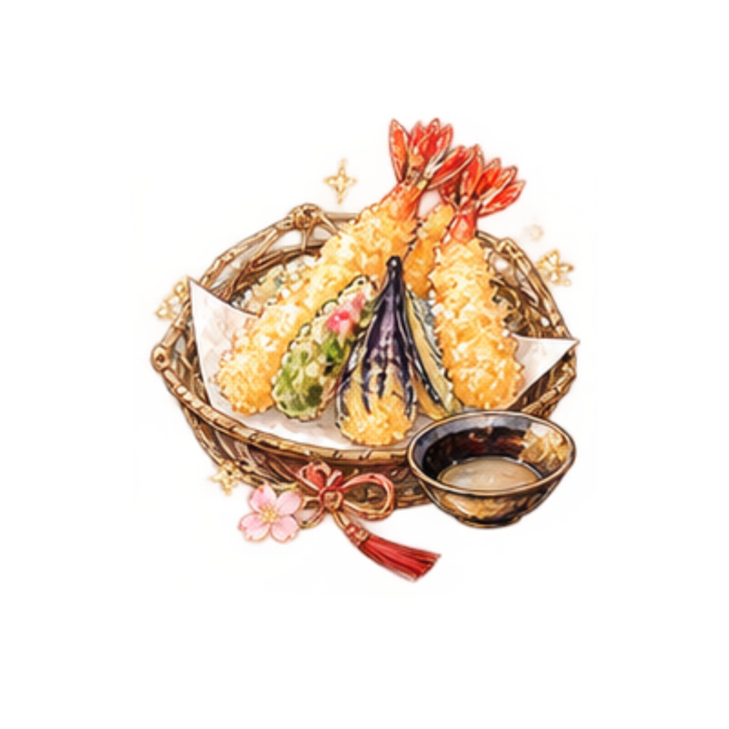 【日本の食イラスト素材】25点セット|背景透過|PNG|クリップアート|和の美食|和風・アンティーク|同人誌・創作向け|Japanese Food Clip Art|25-Piece Set|Japanese Antique Style|Transparent PNG|For Doujinshi & Creative Works