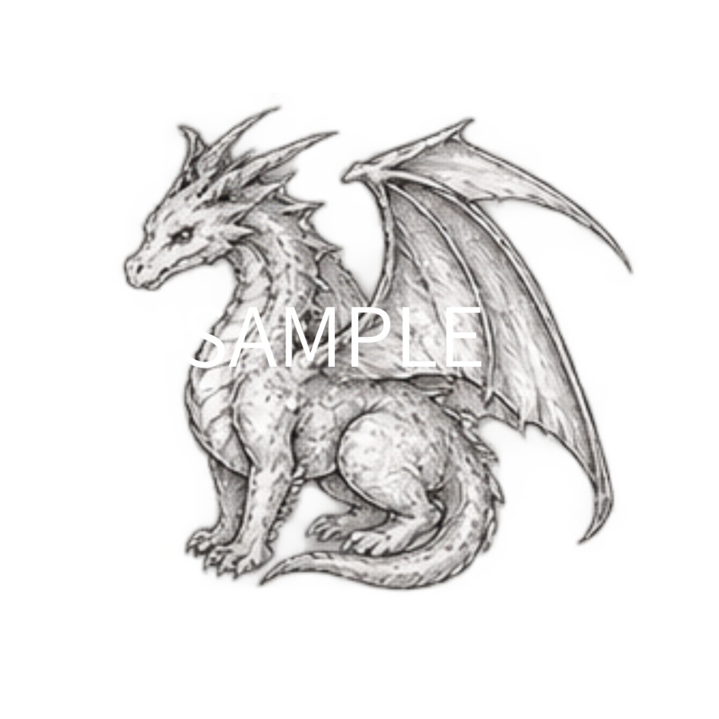 【異世界・魔法のアイテムイラスト素材】34点セット|背景透過|PNG|クリップアート|モノトーン|鉛筆風|同人誌・創作素材|Fantasy & Magic Items – 34 Clip Art Set | Monochrome Pencil Line Art | Transparent PNG | Doujinshi & Creative Works