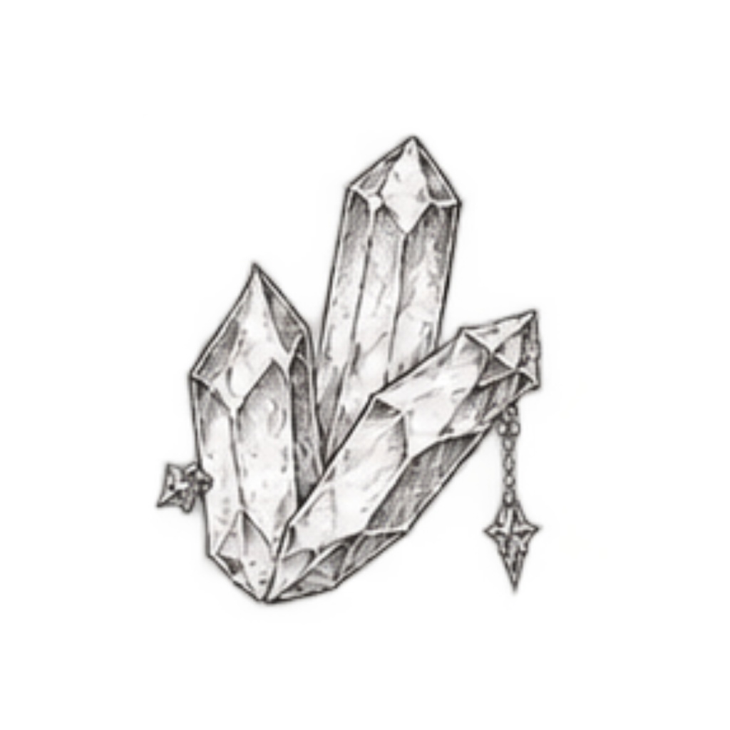 【異世界・魔法のアイテムイラスト素材】34点セット|背景透過|PNG|クリップアート|モノトーン|鉛筆風|同人誌・創作素材|Fantasy & Magic Items – 40 Clip Art Set | Monochrome Pencil Line Art | Transparent PNG | Doujinshi & Creative Works