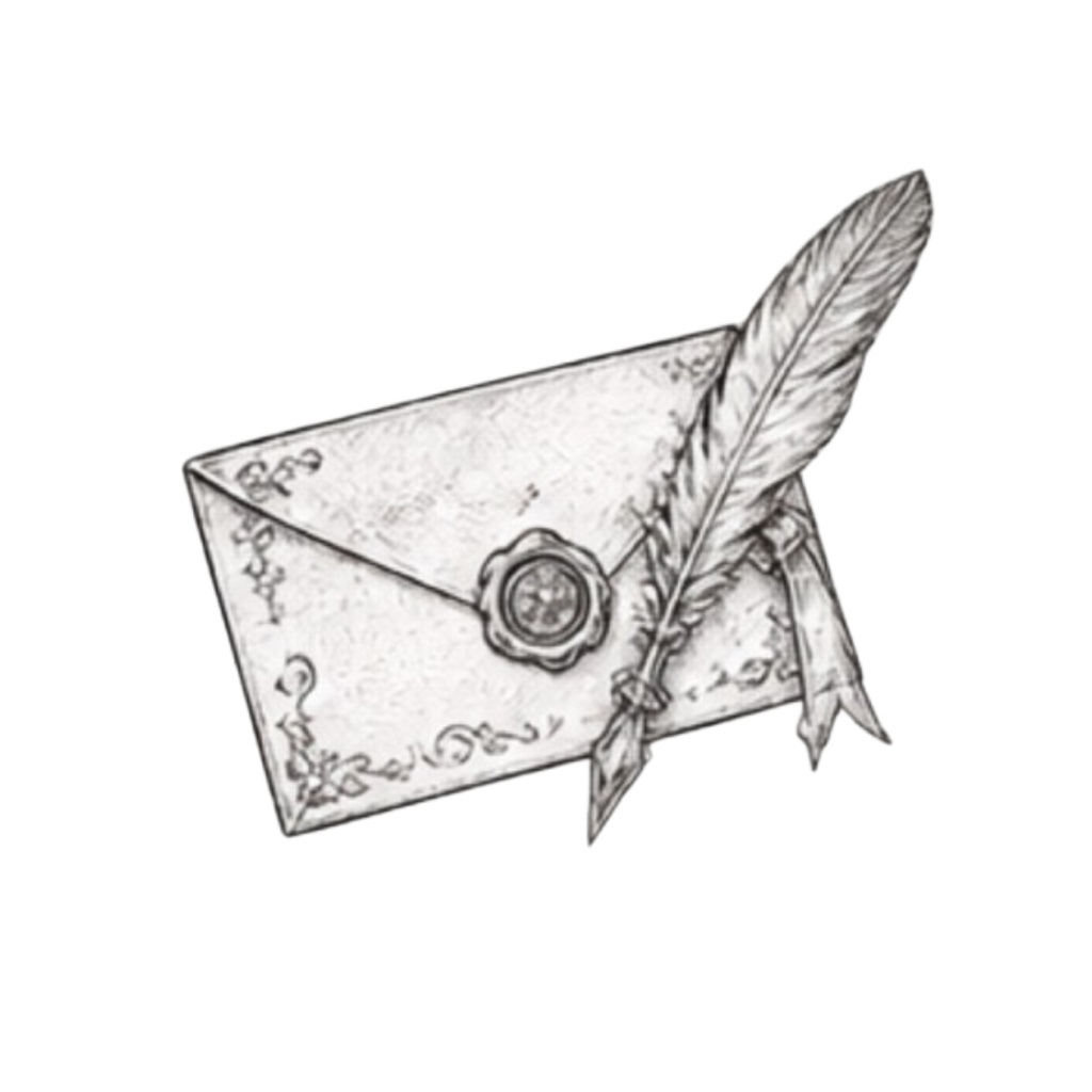 【異世界・魔法のアイテムイラスト素材】34点セット|背景透過|PNG|クリップアート|モノトーン|鉛筆風|同人誌・創作素材|Fantasy & Magic Items – 40 Clip Art Set | Monochrome Pencil Line Art | Transparent PNG | Doujinshi & Creative Works
