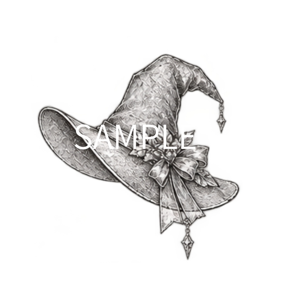 【異世界・魔法のアイテムイラスト素材】34点セット|背景透過|PNG|クリップアート|モノトーン|鉛筆風|同人誌・創作素材|Fantasy & Magic Items – 34 Clip Art Set | Monochrome Pencil Line Art | Transparent PNG | Doujinshi & Creative Works