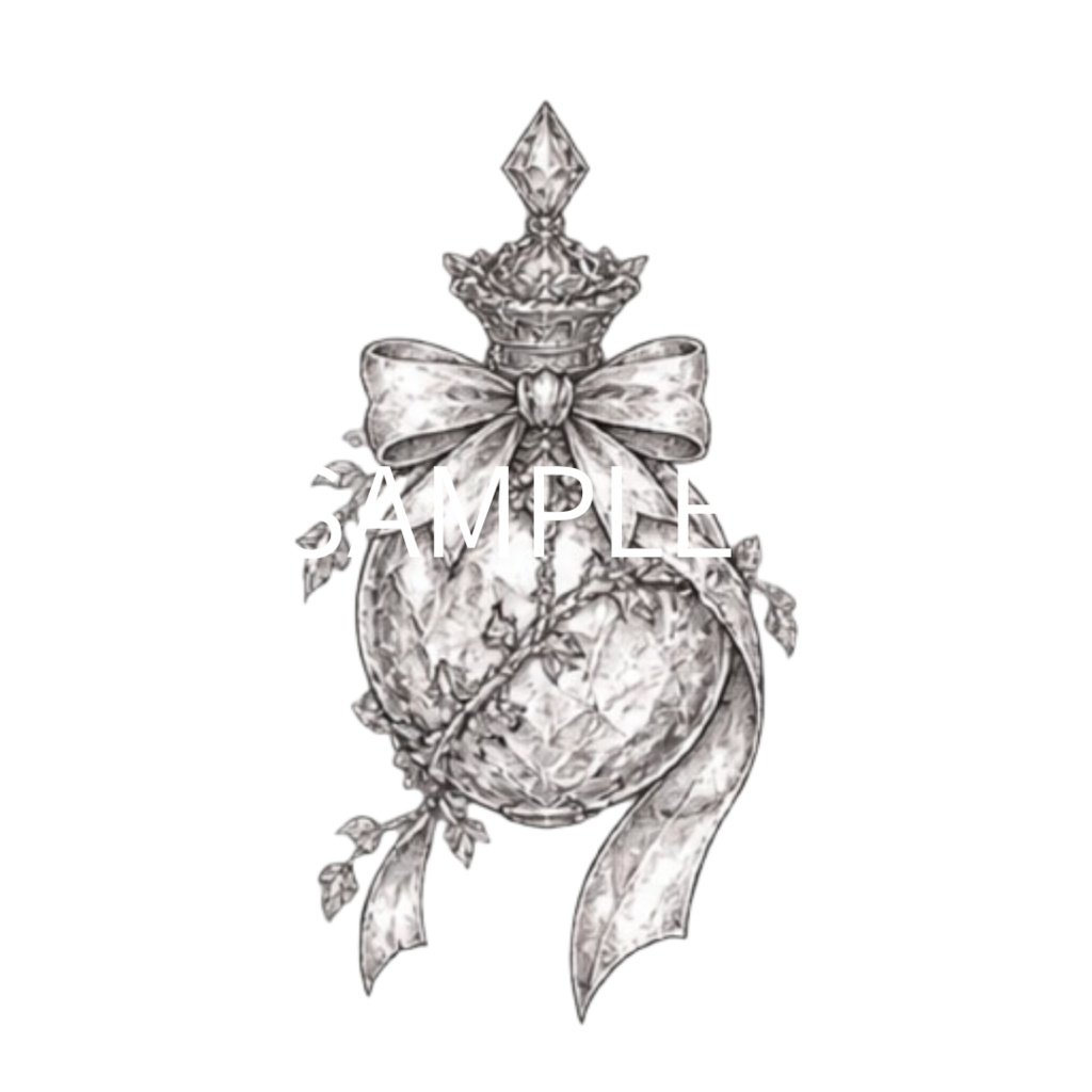 【異世界・魔法のアイテムイラスト素材】34点セット|背景透過|PNG|クリップアート|モノトーン|鉛筆風|同人誌・創作素材|Fantasy & Magic Items – 34 Clip Art Set | Monochrome Pencil Line Art | Transparent PNG | Doujinshi & Creative Works