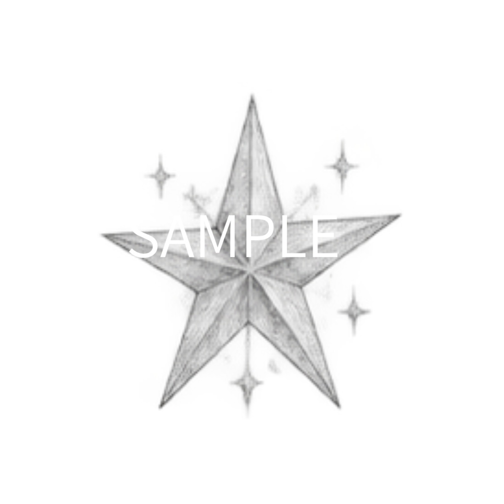 【月・星・宇宙のイラスト素材】41点セット|背景透過|PNG|クリップアート|Moon & Star|モノトーン|手描き風 | Moon & Star | Moon, Star & Space Clip Art – 41 Piece Set | Transparent PNG・Monochrome・Hand-Drawn