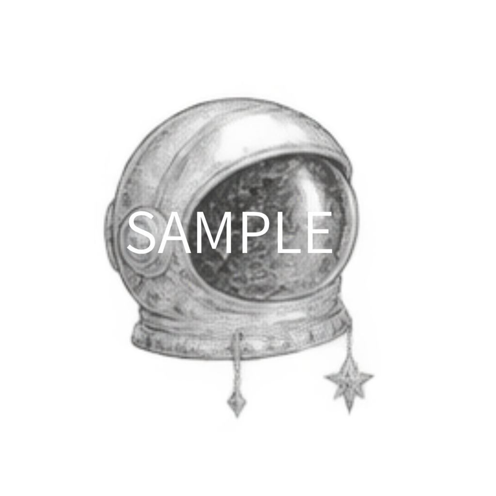 【月・星・宇宙のイラスト素材】41点セット|背景透過|PNG|クリップアート|Moon & Star|モノトーン|手描き風 | Moon & Star | Moon, Star & Space Clip Art – 41 Piece Set | Transparent PNG・Monochrome・Hand-Drawn