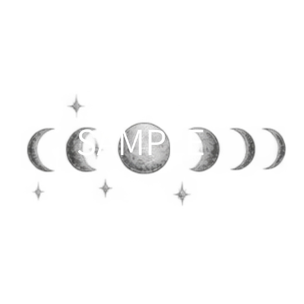 【月・星・宇宙のイラスト素材】41点セット|背景透過|PNG|クリップアート|Moon & Star|モノトーン|手描き風 | Moon & Star | Moon, Star & Space Clip Art – 41 Piece Set | Transparent PNG・Monochrome・Hand-Drawn