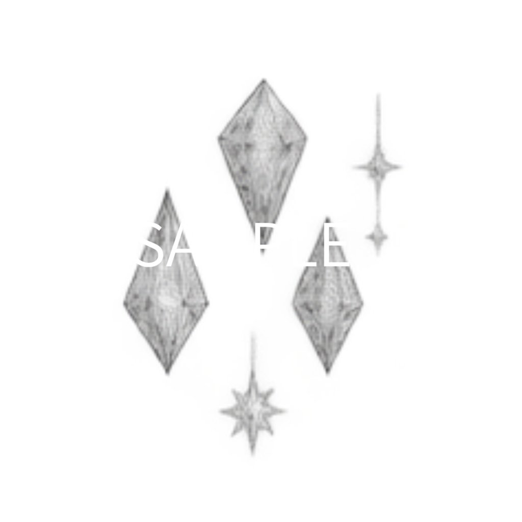 【月・星・宇宙のイラスト素材】41点セット|背景透過|PNG|クリップアート|Moon & Star|モノトーン|手描き風 | Moon & Star | Moon, Star & Space Clip Art – 41 Piece Set | Transparent PNG・Monochrome・Hand-Drawn