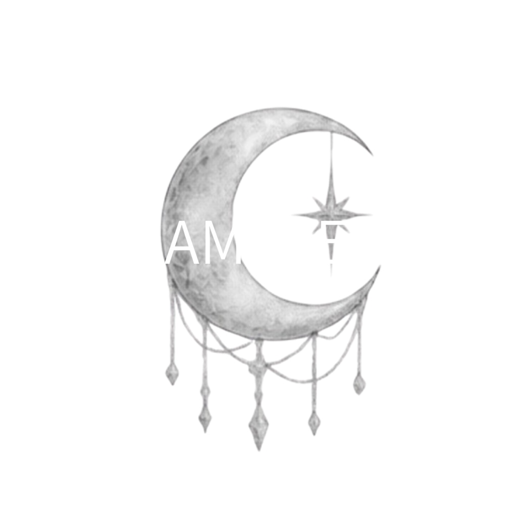 【月・星・宇宙のイラスト素材】41点セット|背景透過|PNG|クリップアート|Moon & Star|モノトーン|手描き風 | Moon & Star | Moon, Star & Space Clip Art – 41 Piece Set | Transparent PNG・Monochrome・Hand-Drawn