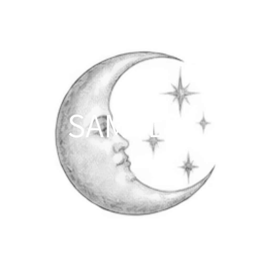 【月・星・宇宙のイラスト素材】41点セット|背景透過|PNG|クリップアート|Moon & Star|モノトーン|手描き風 | Moon & Star | Moon, Star & Space Clip Art – 41 Piece Set | Transparent PNG・Monochrome・Hand-Drawn
