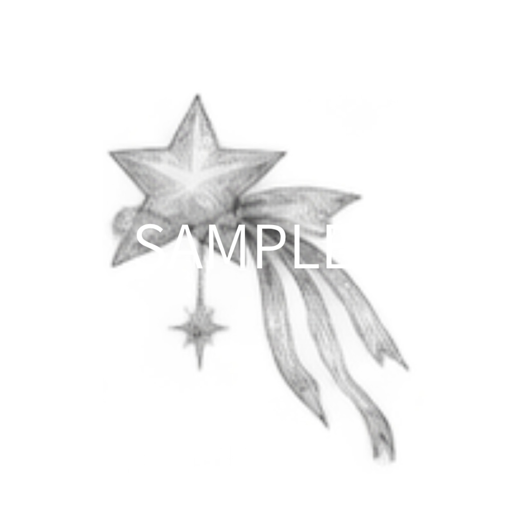 【月・星・宇宙のイラスト素材】41点セット|背景透過|PNG|クリップアート|Moon & Star|モノトーン|手描き風 | Moon & Star | Moon, Star & Space Clip Art – 41 Piece Set | Transparent PNG・Monochrome・Hand-Drawn