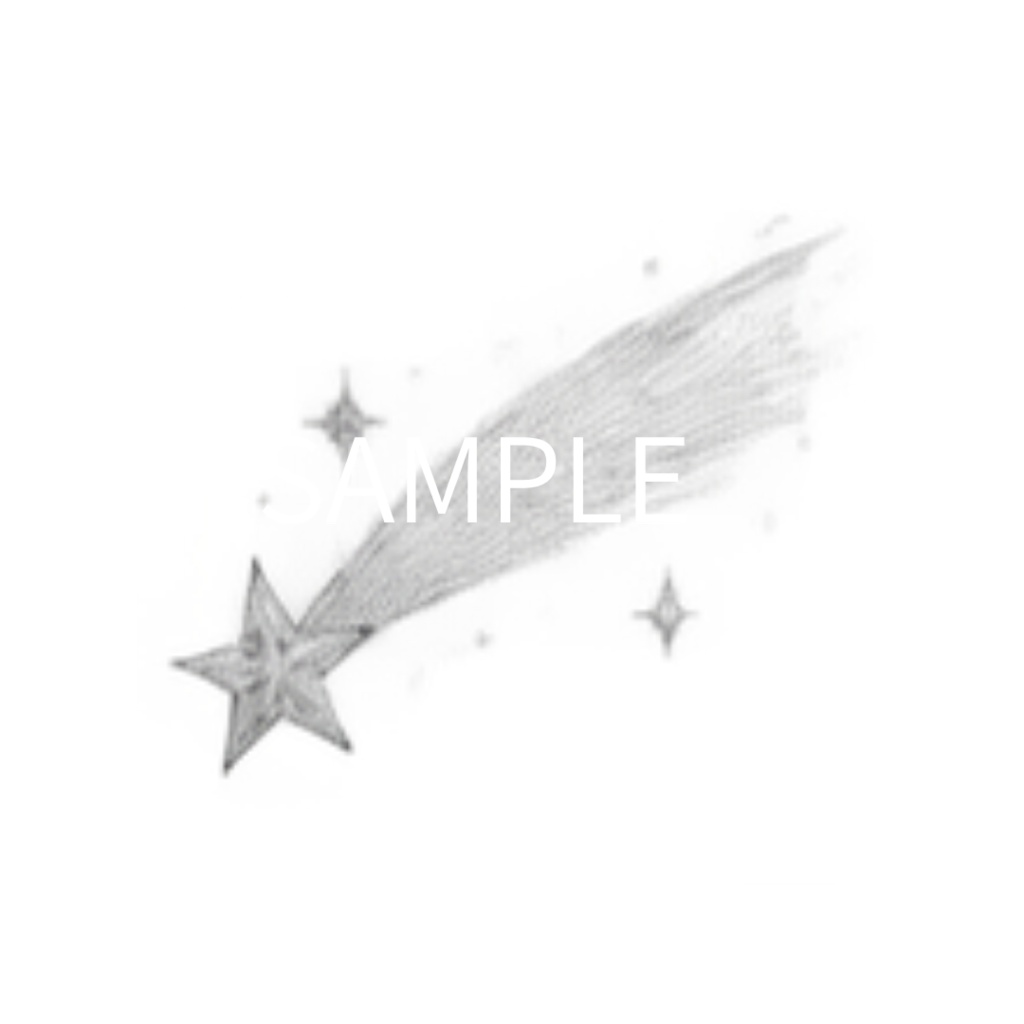 【月・星・宇宙のイラスト素材】41点セット|背景透過|PNG|クリップアート|Moon & Star|モノトーン|手描き風 | Moon & Star | Moon, Star & Space Clip Art – 41 Piece Set | Transparent PNG・Monochrome・Hand-Drawn