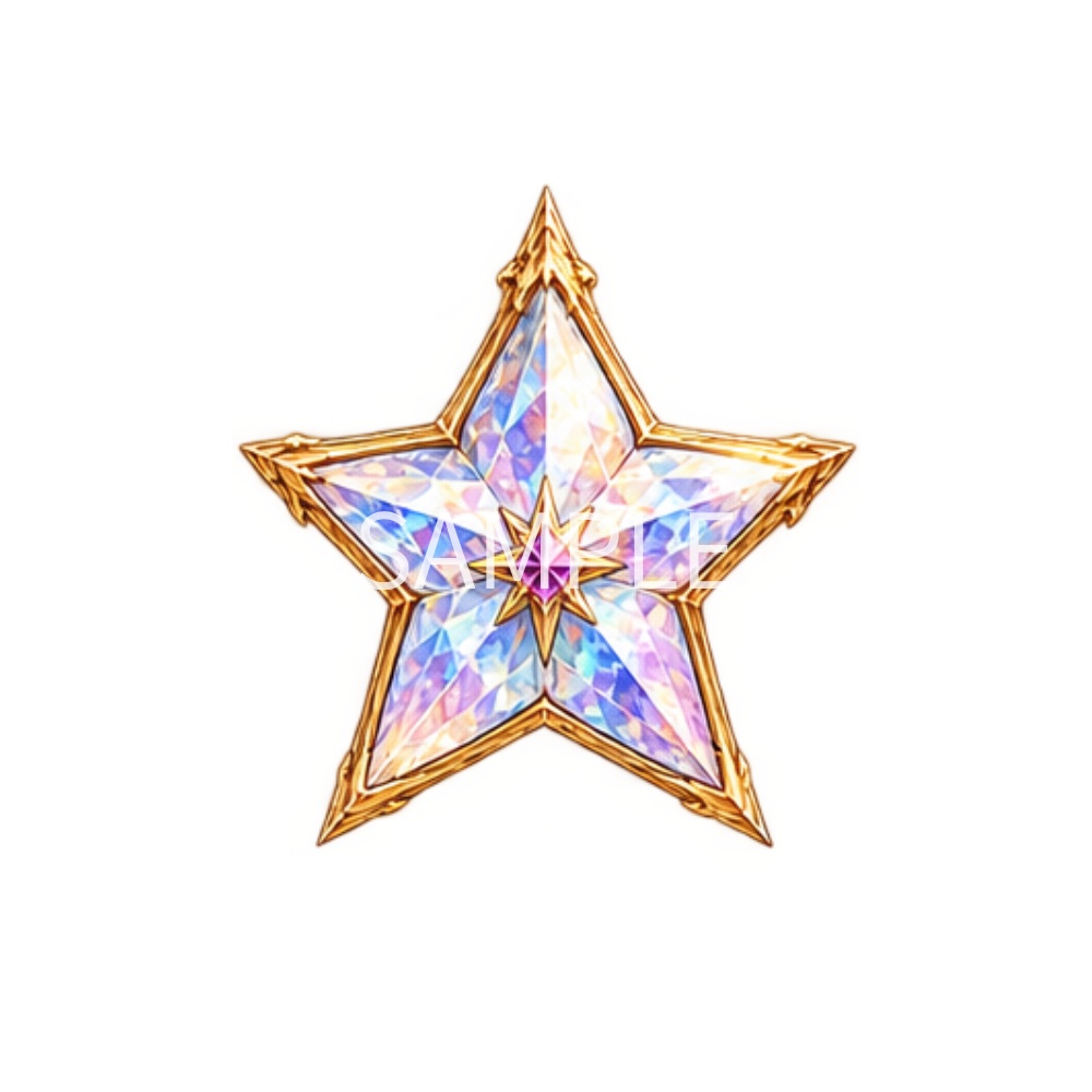 【星・ハートのイラスト素材】33点セット|背景透過|PNG|クリップアート|アンティーク|ゴシック|きらきら|Star & Heart Clip Art Collection | 33 PNG Illustrations | Transparent Background | Antique Gothic | Elegant & Sparkling