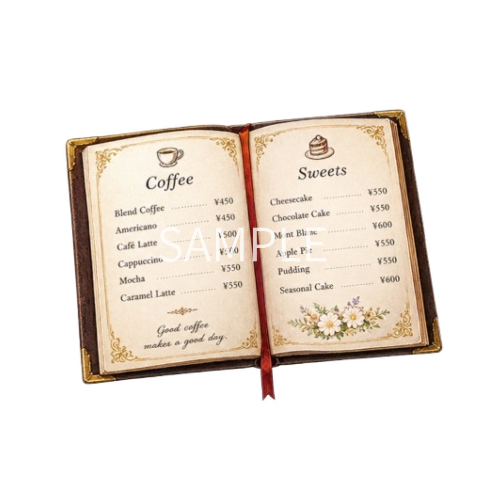 【喫茶店・カフェのイラスト素材】28点セット|背景透過|PNG|クリップアート|アンティーク|おしゃれ|Cafe & Coffee Shop Clip Art Collection – 28 Antique & Stylish Illustrations | Transparent PNG