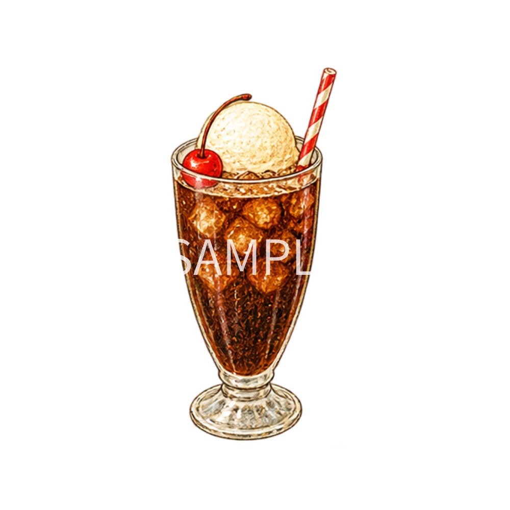 【喫茶店・カフェのイラスト素材】28点セット|背景透過|PNG|クリップアート|アンティーク|おしゃれ|Cafe & Coffee Shop Clip Art Collection – 28 Antique & Stylish Illustrations | Transparent PNG