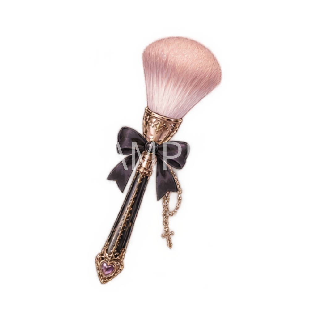 【コスメ・メイクのイラスト素材】23点セット|背景透過|PNG|クリップアート|アンティーク|ゴシック|Cosmetics & Makeup Clip Art Set – 23 Items | Antique Gothic Blue | Transparent PNG
