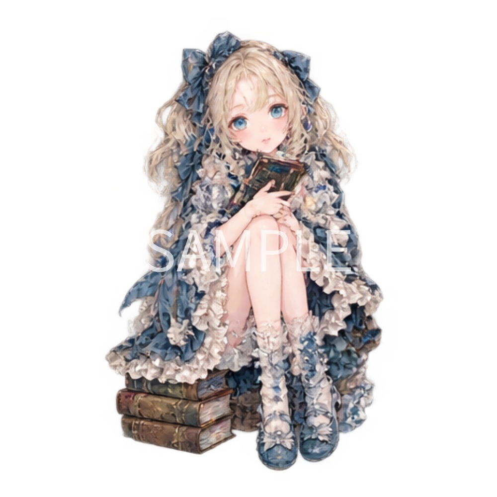 【アンティーク 女の子のイラスト素材】19点セット|背景透過|PNG|クリップアート|かわいい|ヴィクトリアン風|イラスト|Antique Gothic Girls Clipart Set – 19 Full Body Victorian Style Characters, Cute Fantasy PNG Illustrations