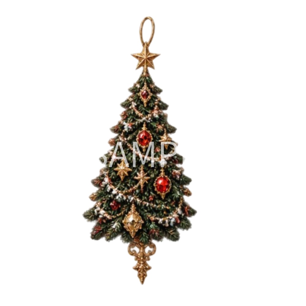 【クリスマス・オーナメントイラスト素材】29点セット|背景透過|PNG|クリップアート|おしゃれ|かわいい|冬|Antique Christmas Clipart Set – 29 Cute & Elegant Winter Illustrations