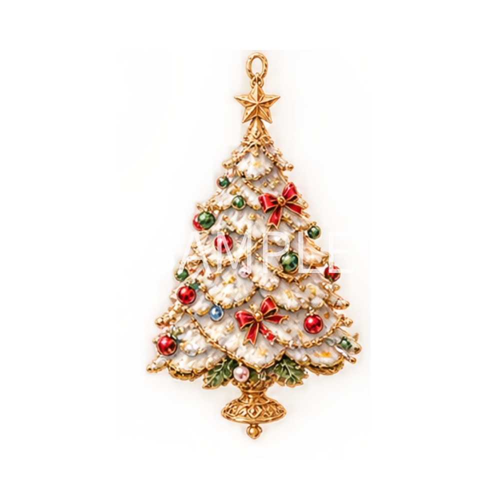 【クリスマス・オーナメントイラスト素材】29点セット|背景透過|PNG|クリップアート|おしゃれ|かわいい|冬|Antique Christmas Clipart Set – 29 Cute & Elegant Winter Illustrations