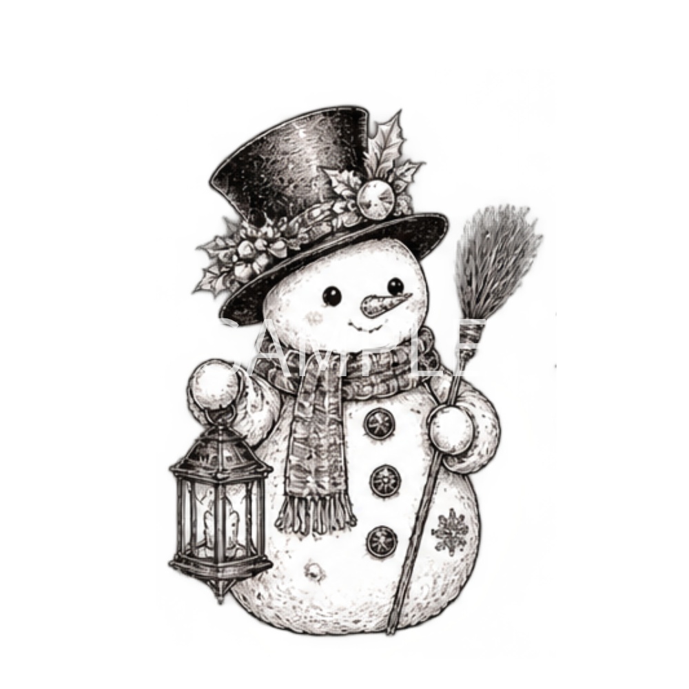【アンティーククリスマスイラスト素材】23点セット|背景透過|PNG|クリップアート|ヴィンテージ|ゴシック|手描き風|Vintage Christmas Clipart Collection – 23 Antique Gothic Holiday Illustrations, Hand-Drawn Style PNG