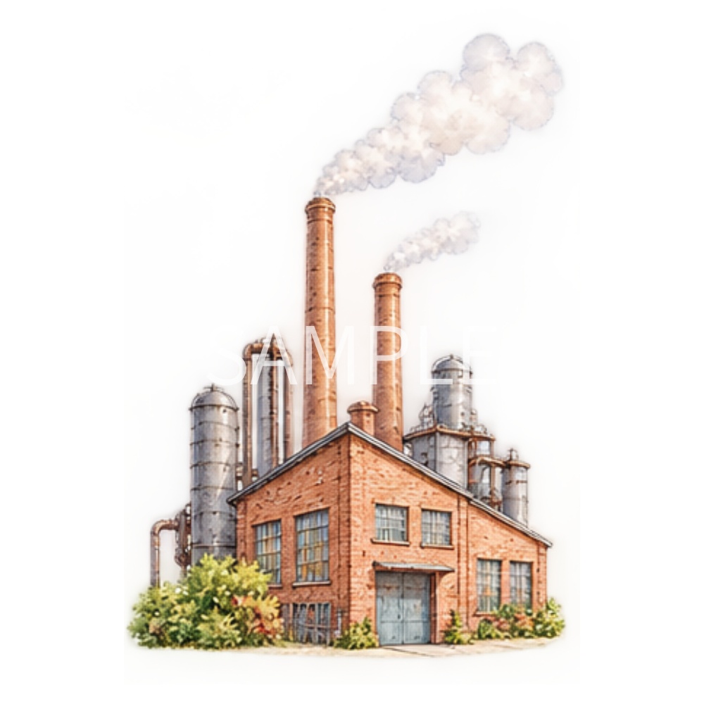 【アンティーク風建物イラスト素材】13点セット|背景透過|PNG|クリップアート|おしゃれ|Vintage Buildings Clipart Set – 13 Cute Watercolor Architecture Illustrations, Transparent PNG