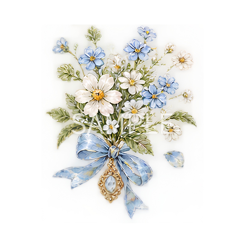 【春の幻想植物イラスト素材】27点セット|背景透過|PNG|クリップアート|アンティーク|花|蝶|妖精|Spring Fantasy Plants Clipart Set – 27 Vintage Botanical PNG Illustrations | Flowers, Butterflies & Fairy
