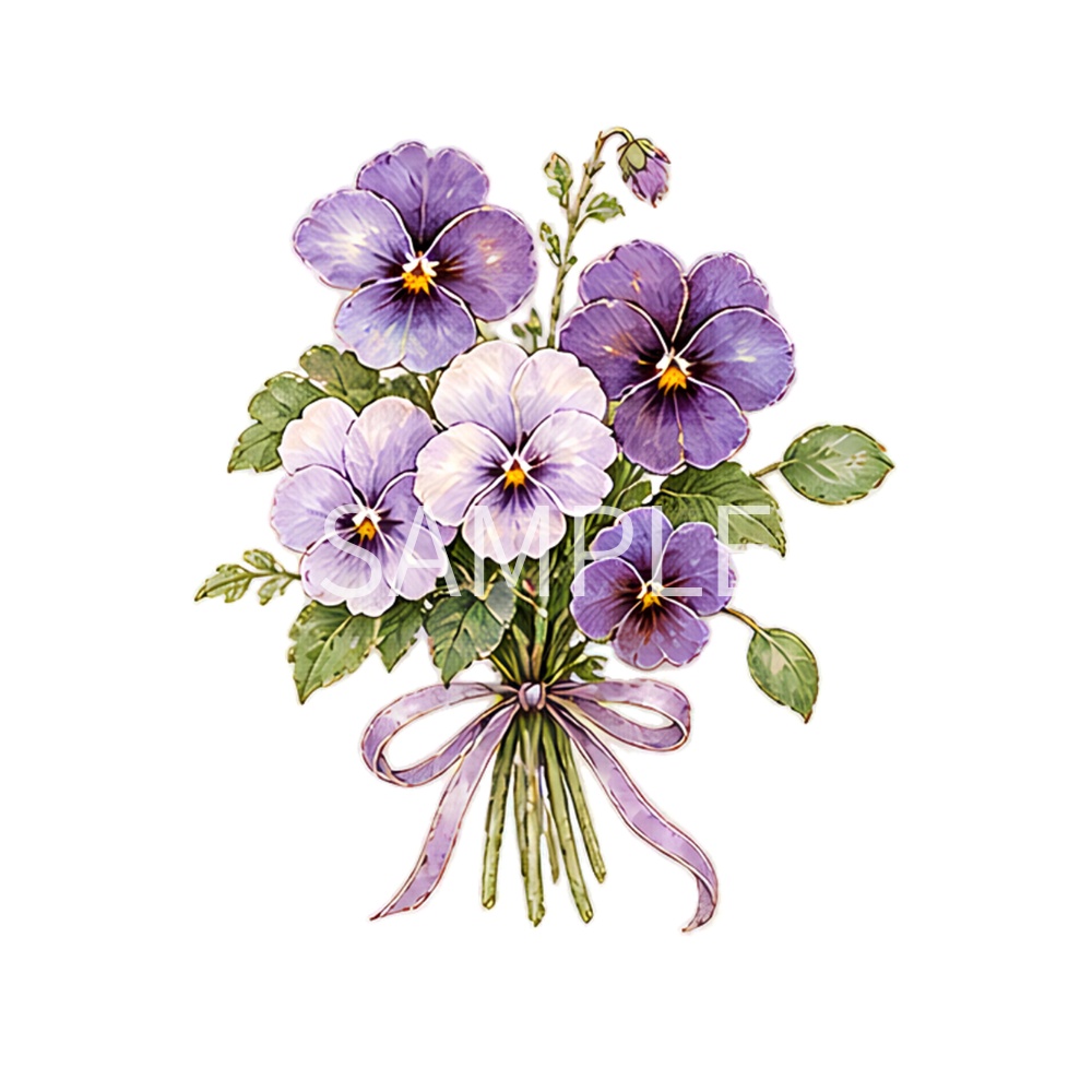 【春の幻想植物イラスト素材】27点セット|背景透過|PNG|クリップアート|アンティーク|花|蝶|妖精|Spring Fantasy Plants Clipart Set – 27 Vintage Botanical PNG Illustrations | Flowers, Butterflies & Fairy