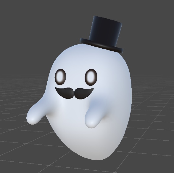 VRC向け追従機能付きゴーストファミリー