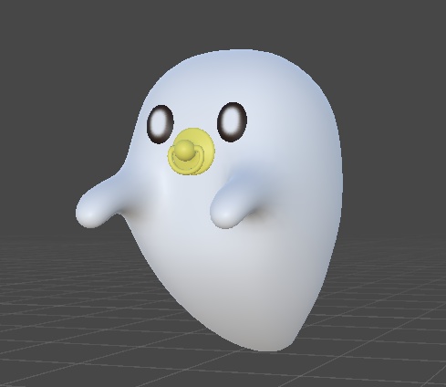 VRC向け追従機能付きゴーストファミリー