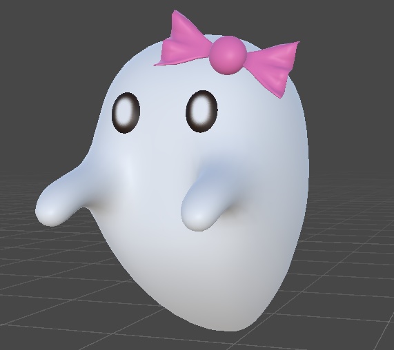 VRC向け追従機能付きゴーストファミリー